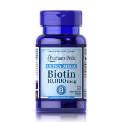 Biotina 10000 mcg (50 Softgels) - Puritan's Pride